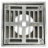 Mountain Plumbing MT506-GRID-MB 4" Square Solid Nickel Bronze Plated Drain Grid - Matte Black