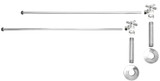 Mountain Plumbing Lavatory Supply Kit - Angle - Polished Chrome - MT6254X-NL/CPB