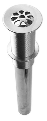 Mountain Plumbing Decorative Drains for Vessel and Lavatory Sinks Without Overflow - Satin Brass - MT749/SB