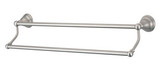 Kingston Brass BA556318SN 18" Double Towel Bar - Brushed Nickel