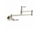 Pfister Wall Mount Pot Filler Faucet - Polished Nickel - GT533-TDD