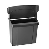 Alpine Sanitary Napkin Receptacle, Black - ALP451-BLA
