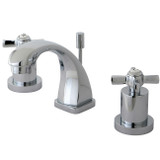 Kingston Brass KS4941ZX Two Handle Mini Widespread Lavatory Faucet - Polished Chrome