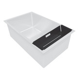 Whitehaus WHNPLCOL-MBLK Noah Plus Stainless Steel Sink Colander - Matte Black
