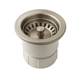 Whitehaus WC2BASK-BN 2" Basket Strainer - Brushed Nickel