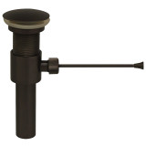 Whitehaus WHP314-1-ORB Pop-up Mechanical Sink Drain - Oil Rubbed Bronze