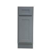 Vanity Art 12 Inch Vanity Cabinet -Grey - VA4012-1G