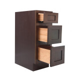 Vanity Art VA4015-3B 15 Inch Vanity Cabinet -Brown
