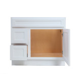 Vanity Art VA4036-2LW 36 Inch Vanity Cabinet -White