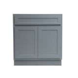 Vanity Art 39 Inch Vanity Cabinet -Grey - VA4039G