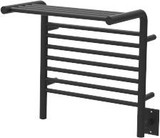 Amba Jeeves Model M Shelf Towel Warmer - 22" W x 18" H x 12" D - Matte Black - MSMB