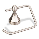 Hardware Resources Newbury Toilet Tissue Paper Holder - Satin Nickel - BHE3-01SN