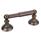 Hardware Resources BHE5-01DBAC Fairview Toilet Tissue Paper Holder - Brushed Oil Rubbed Bronze