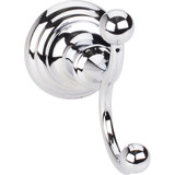 Hardware Resources Fairview Robe Hook - Polished Chrome - BHE5-02PC