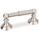 Hardware Resources Fairview Toilet Tissue Paper Holder - Satin Nickel - BHE5-01SN-R