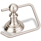Hardware Resources Fairview Euro Toilet Tissue Paper Holder - Satin Nickel - BHE5-07SN-R