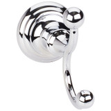 Hardware Resources Fairview Robe Hook - Polished Chrome - BHE5-02PC-R