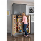 Hardware Resources Pantry Door Mount Cabinet Organizer 12 Inch X 45 Inch - PDM45