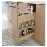 Hardware Resources No Wiggle 8 Inch Vanity-height Cabinet Pullout - VBPO8-SC