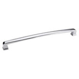 Hardware Resources 1092-12PC Milan 1 12-13/16 Inch L Plain Square Appliance Pull Handle - Polished Chrome