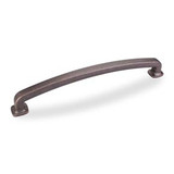 Hardware Resources Belcastel 19-1/4 Inch L Forged Look Flat Bottom Appliance Pull Handle - Distressed Oil Rubbed Bronze - MO6373-18DMAC