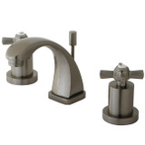 Kingston Brass KS4948ZX Two Handle Mini Widespread Lavatory Faucet - Satin Nickel