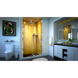 DreamLine SHDR-1948724-01 Mirage-Z 44-48 in. W x 72 in. H Frameless Sliding Shower Door in Chrome