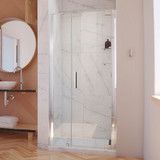 DreamLine SHDR-4330120-01 Elegance-LS 40 1/2 - 42 1/2 in. W x 72 in. H Frameless Pivot Shower Door in Chrome