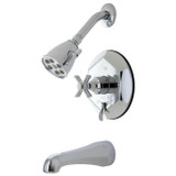 Kingston Brass VB46310ZX Single Handle Tub & Shower Faucet - Polished Chrome