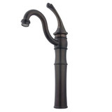 Kingston Brass Single Handle Vessel Sink Faucet with Optional Cover Plate - Oil Rubbed Bronze KB3425GL