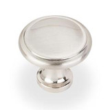 Hardware Resources 1-1/8" Diameter Knob - Screws Included - Satin Nickel - 3970-SN