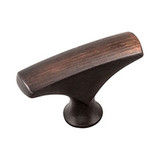 Hardware Resources 1-5/8" Diameter Zinc Die Cast Cabinet Knob - Screws Included - Brushed Oil Rubbed Bronze - 993DBAC
