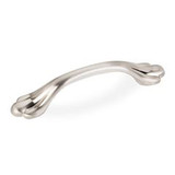 Hardware Resources 4-1/4" Overall Length Cabinet Pull - Screws Included - Satin Nickel - 3208SN