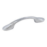 Hardware Resources 5-1/8" Overall Length Cabinet Pull - Screws Included - Polished Chrome - 3899PC