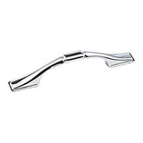 Hardware Resources 937-3PC 4-7/8" Overall Length Cabinet Pull - Screws Included - Polished Chrome