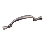 Hardware Resources 897-3BNBDL 5-1/8" Overall Length Cabinet Pull - Screws Included - Brushed Pewter