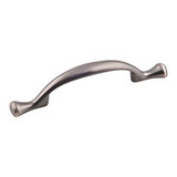 Hardware Resources 5-1/8" Overall Length Cabinet Pull - Screws Included - Brushed Pewter - 897-3BNBDL