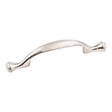Hardware Resources 5-1/8" Overall Length Cabinet Pull - Screws Included - Satin Nickel - 897-3SN