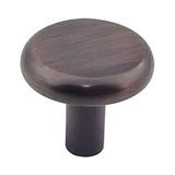 Hardware Resources 511DBAC 1-1/4" Diameter Cabinet Knob - Screws Included - Brushed Oil Rubbed Bronze