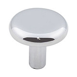 Hardware Resources 1-1/4" Diameter Cabinet Knob - Screws Included - Polished Chrome - 511PC