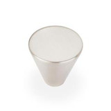 Hardware Resources 1" Diameter Cabinet Knob - Screws Included - Satin Nickel - 26SN