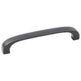 Hardware Resources 4-1/4" Overall Length Cabinet Pull - 96 mm center-to-center Holes - Screws Included - Gun Metal - 984-96DACM