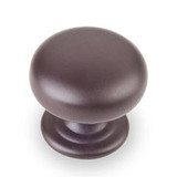Hardware Resources 1-1/4" Diameter Cabinet Knob - Screws Included - Dark Bronze - 2980ORB