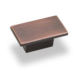 Hardware Resources 1-9/16" Overall Length Cabinet Knob - Screws Included - Brushed Oil Rubbed Bronze - 81021DBAC
