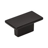 Hardware Resources 1-9/16" Overall Length Cabinet Knob - Screws Included - Matte Black - 81021MB