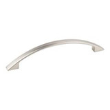 Hardware Resources 6" Overall Length Square Cabinet Pull - Screws Included - 128 mm center-to-center Holes - Satin Nickel - 81065-SN