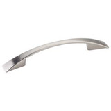 Hardware Resources 5-9/16" Overall Length Cabinet Pull - 96 mm center-to-center Holes - Screws Included - Satin Nickel - 847-96SN