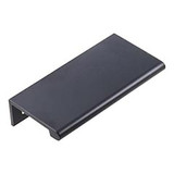 Hardware Resources 3" Overall Length Tab Pull 60 mm center-to-center. Packaged with two 1/2" Wood screws. Finish: Matte Black - A500-3MB