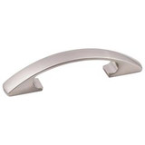 Hardware Resources 4-1/2" Overall Length Cabinet Pull - Screws Included - Satin Nickel - 771-3SN