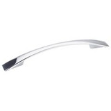 Hardware Resources 6-13/16" Overall Length Cabinet Pull - Screws Included - 128 mm center-to-center Holes - Polished Chrome - 847-128PC